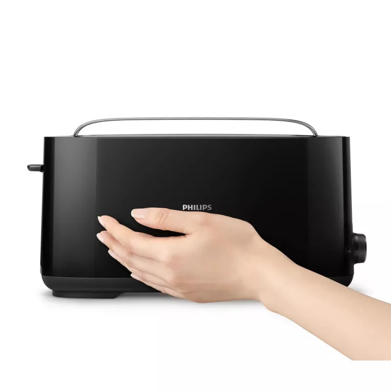 Philips Daily Collection HD2590/90 τοστιέρα – μακριά σχισμή, μαύρη