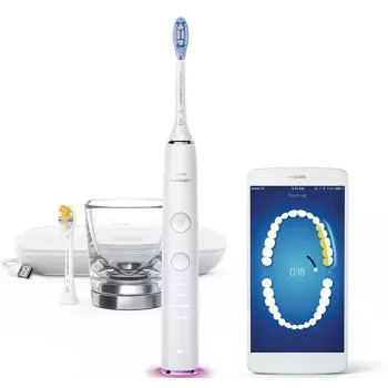 Philips Sonicare DiamondClean Smart DiamondClean Smart HX9917/88 ηλεκτρική ηχητική οδοντόβουρτσα με 2 εξαρτήματα και εφαρμογή