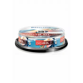 DVD+R DL Philips DR8S8B10F/00 8,5 GB 10 τεμ.