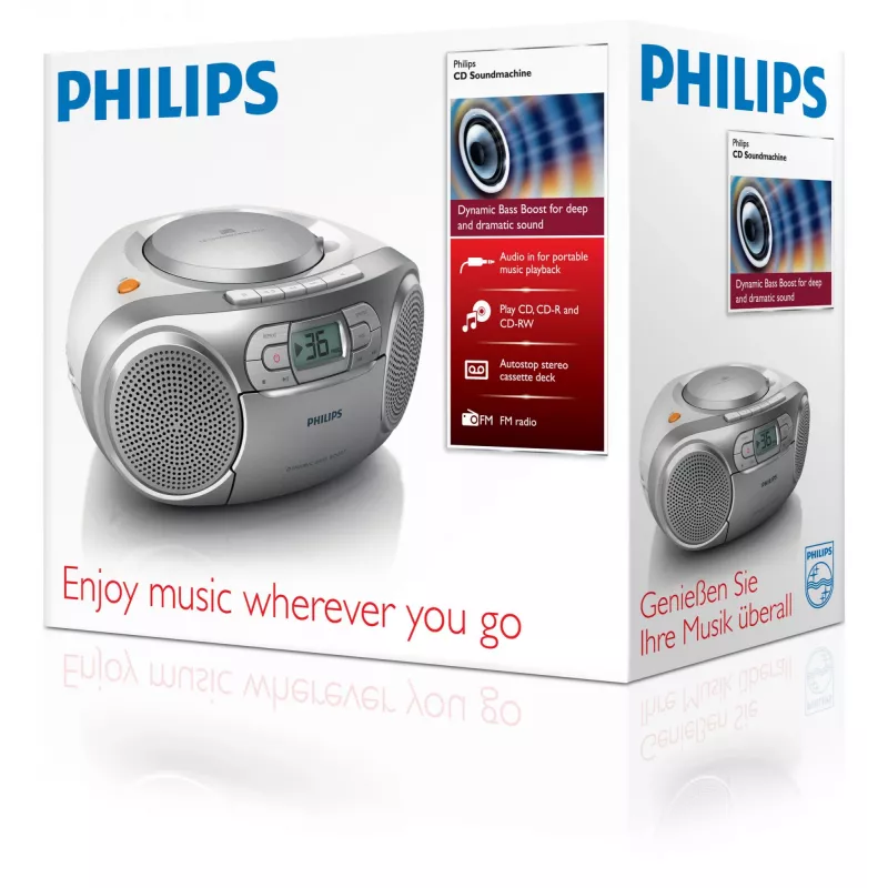 Φορητό CD player Philips AZ127/12