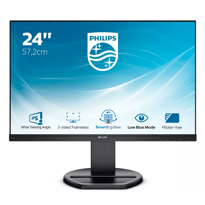 Philips 230B8QJEB/00 οθόνη υπολογιστή 57,1 cm (22,5 inch) 1920 x 1200 pixel WUXGA LED μαύρη