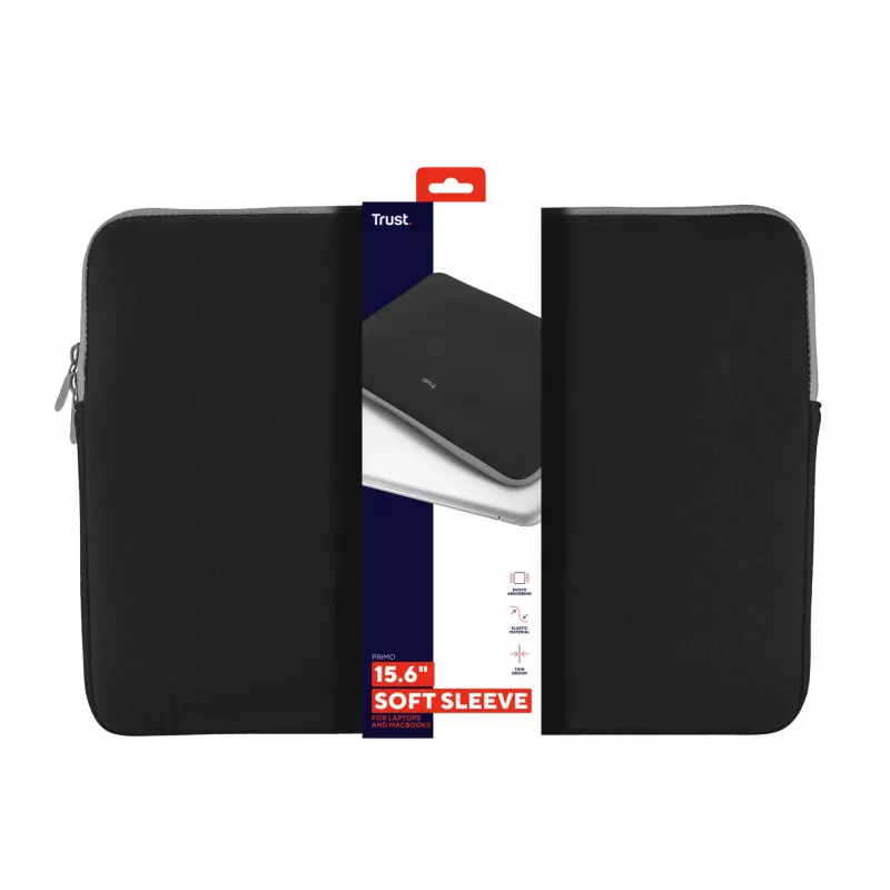 Θήκη Sleeve Trust 21248 για φορητούς υπολογιστές έως 15,6 inch μαύρη
