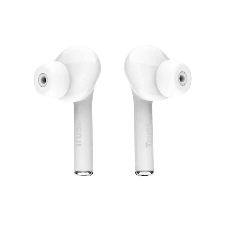 Trust Nika headset True Wireless Stereo (TWS) in-ear κλήσεων/μουσικής λευκά