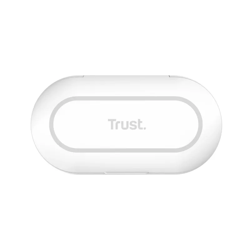 Trust Nika headset True Wireless Stereo (TWS) in-ear κλήσεων/μουσικής λευκά