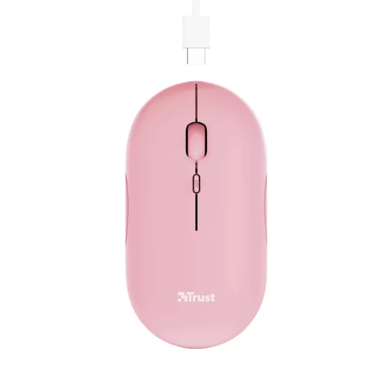 Trust Puck ποντίκι γραφείου αμφίχειρο RF Wireless + Bluetooth οπτικό 1600 DPI