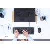 Trust Primo πληκτρολόγιο Universal USB AZERTY βελγικό μαύρο