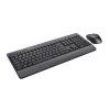 Trust Trezo πληκτρολόγιο και ποντίκι γραφείου RF Wireless AZERTY βελγικό μαύρο