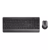 Trust Trezo πληκτρολόγιο και ποντίκι γραφείου RF Wireless AZERTY βελγικό μαύρο