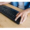Trust Trezo πληκτρολόγιο και ποντίκι γραφείου RF Wireless AZERTY βελγικό μαύρο