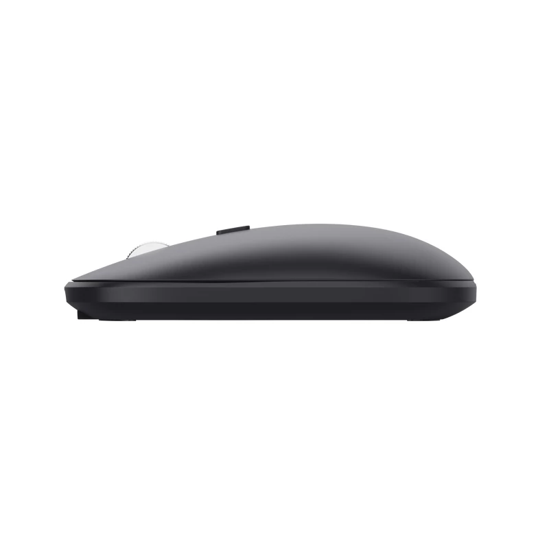 Trust Lyra πληκτρολόγιο, με ποντίκι, γραφείου, RF Wireless + Bluetooth, AZERTY, βελγικό, μαύρο