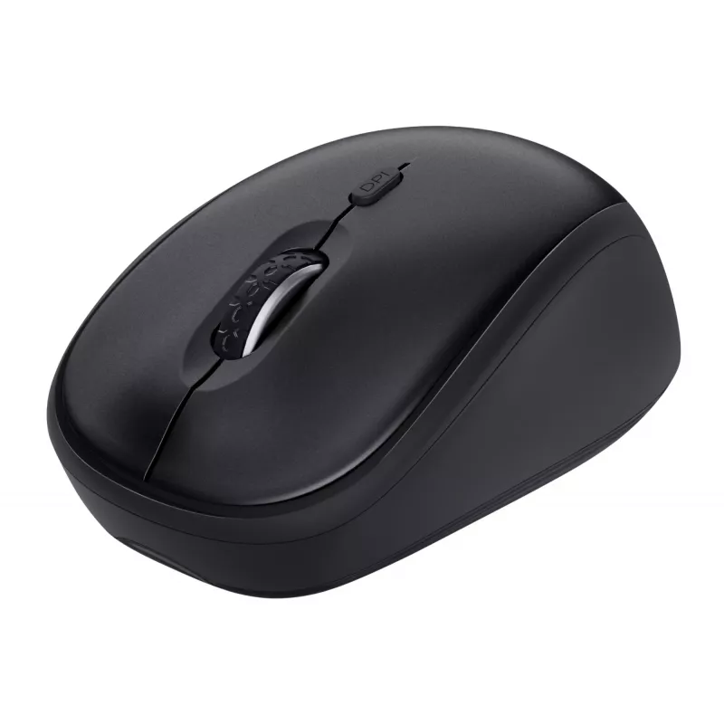 Trust Ody II πληκτρολόγιο και ποντίκι γραφείου RF Wireless AZERTY βελγικό μαύρο