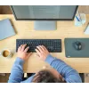Trust Ody II πληκτρολόγιο και ποντίκι γραφείου RF Wireless AZERTY βελγικό μαύρο