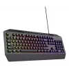 Trust GXT 836 Evocx Πληκτρολόγιο Gaming USB AZERTY Βελγικό Μαύρο
