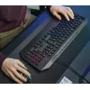 Trust GXT 836 Evocx Πληκτρολόγιο Gaming USB AZERTY Βελγικό Μαύρο