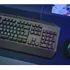 Trust GXT 836 Evocx Πληκτρολόγιο Gaming USB AZERTY Βελγικό Μαύρο