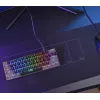 Trust GXT 867 Acira Πληκτρολόγιο Gaming USB AZERTY Βελγικό Μαύρο, Γκρι