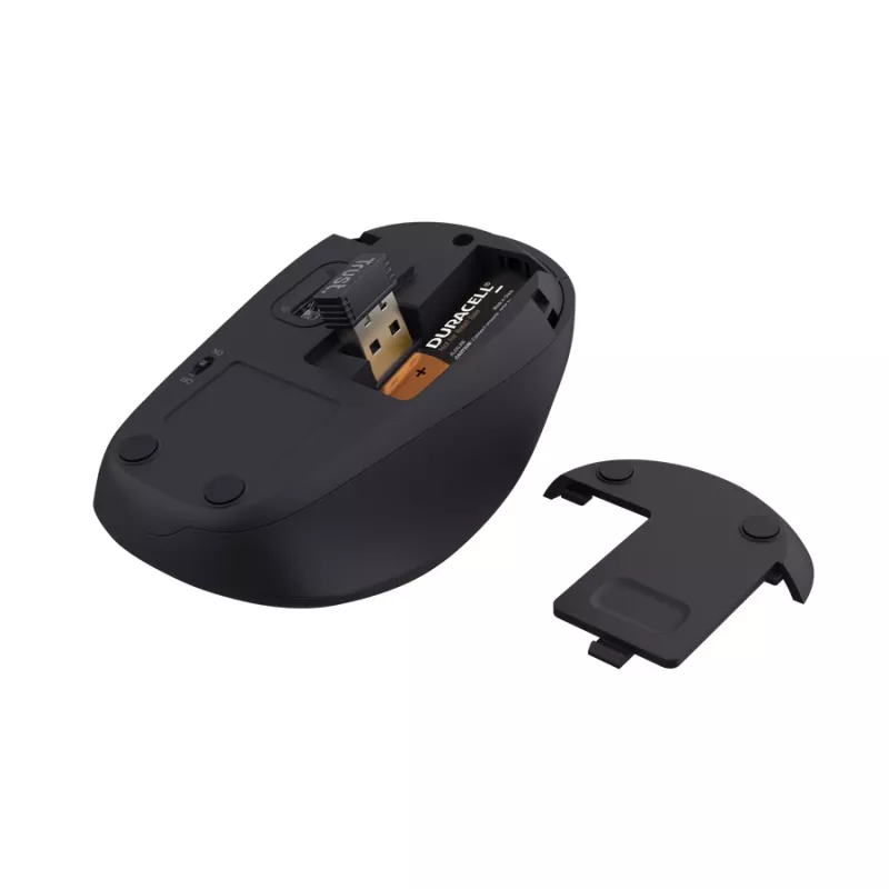 Trust Yvi+ Ποντίκι Home Αμφίχειρο RF Wireless Οπτικό 1600 DPI