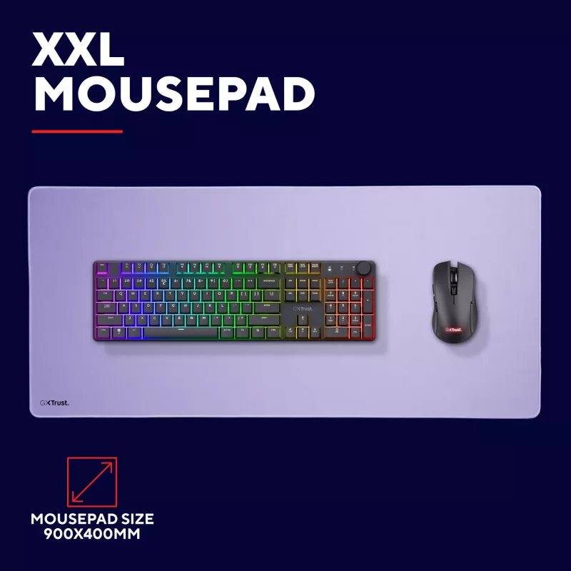 Trust GXT 759P Gaming Mousepad Μωβ