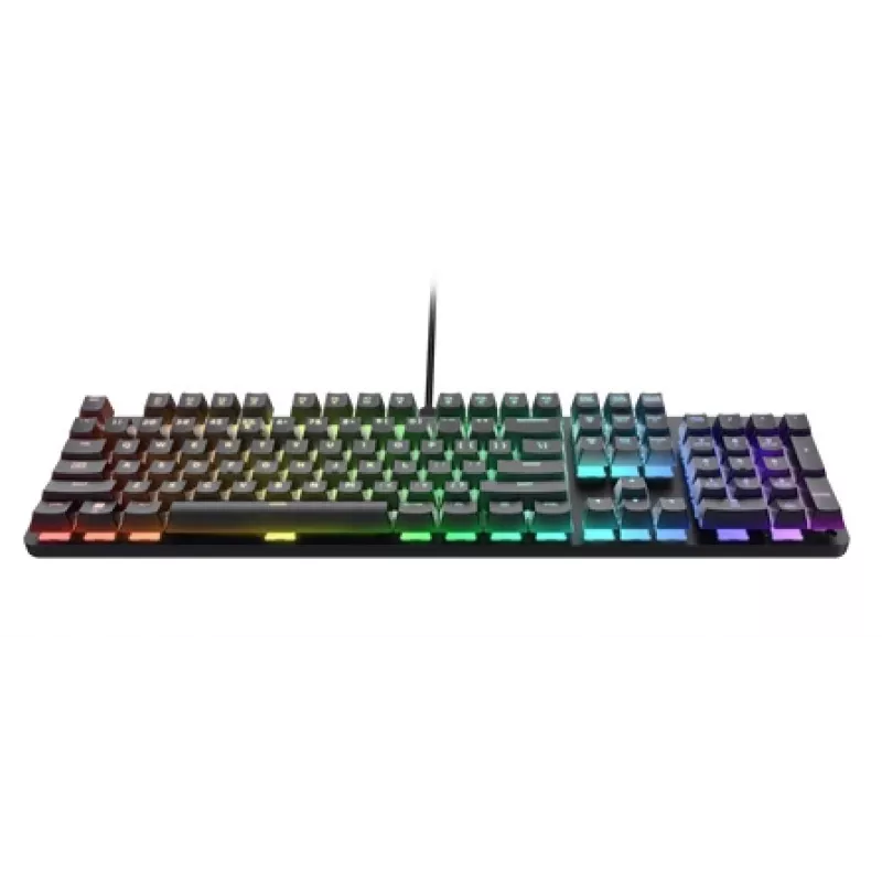 Trust GXT 871 Zora Πληκτρολόγιο Gaming USB AZERTY Βελγικό Μαύρο