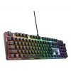 Trust GXT 871 Zora Πληκτρολόγιο Gaming USB AZERTY Βελγικό Μαύρο