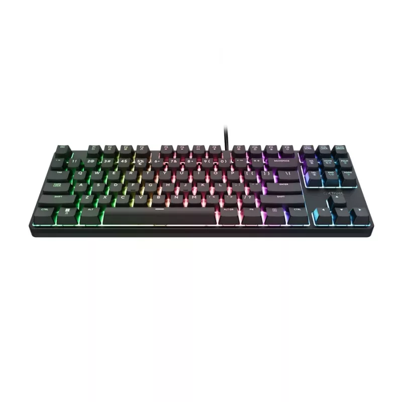 Trust GXT 864 Cada Πληκτρολόγιο Gaming USB QWERTY Αγγλικό Μαύρο