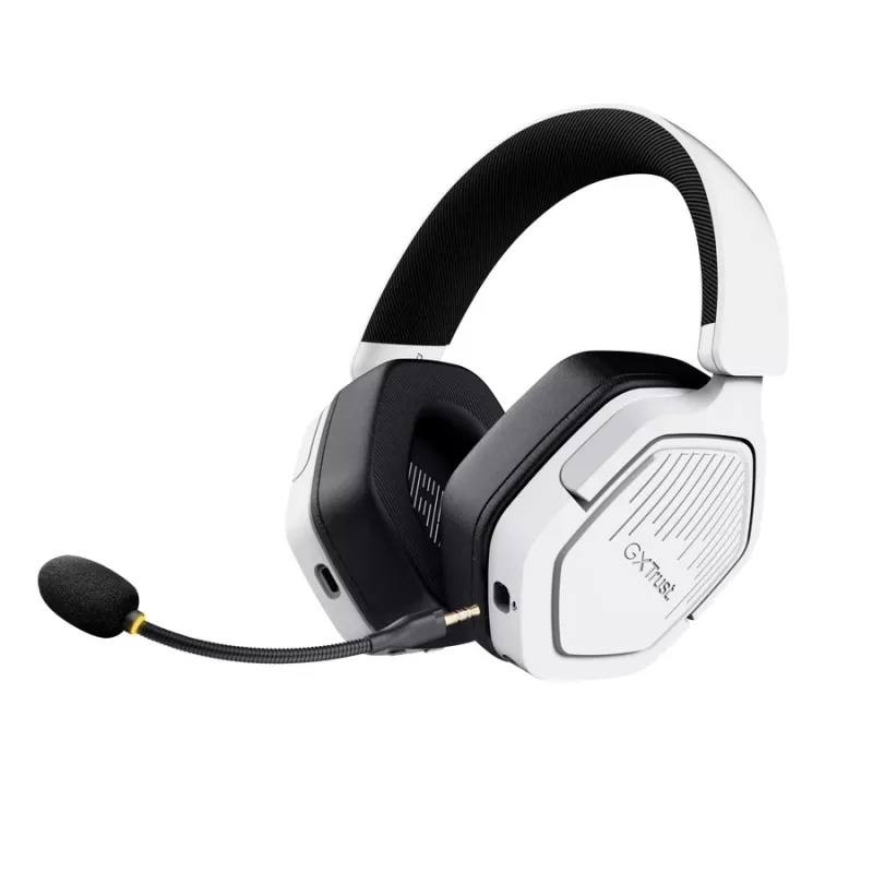 Trust GXT 493PS Carus Headset ενσύρματο & ασύρματο με κεφαλόδεσμο Gaming Bluetooth Λευκό