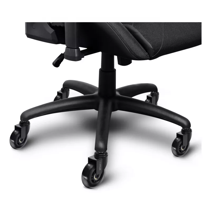 Σετ ροδακίων για καρέκλα Gaming TRUST 25804, 5 τεμ., μαύρο, PP/PU, 225 g