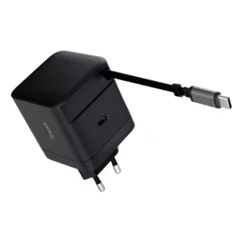 TRUST Φορτιστής Maxo 65W USB-C με 67 cm περιστρεφόμενο καλώδιο