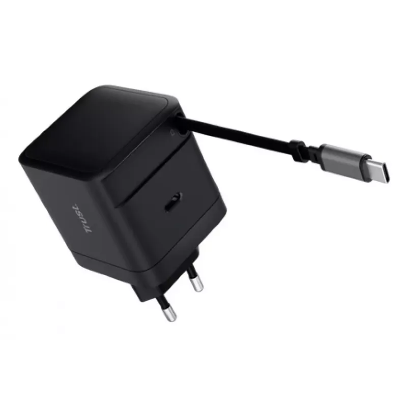 TRUST Φορτιστής Maxo 65W USB-C με 67 cm περιστρεφόμενο καλώδιο