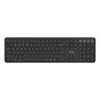 Trust Vaiya Πληκτρολόγιο Universal USB + RF Wireless + Bluetooth AZERTY Βελγικό Μαύρο