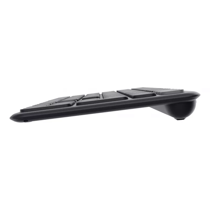 Trust Vaiya Πληκτρολόγιο Universal USB + RF Wireless + Bluetooth AZERTY Βελγικό Μαύρο