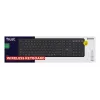 Trust Vaiya Πληκτρολόγιο Universal USB + RF Wireless + Bluetooth AZERTY Βελγικό Μαύρο