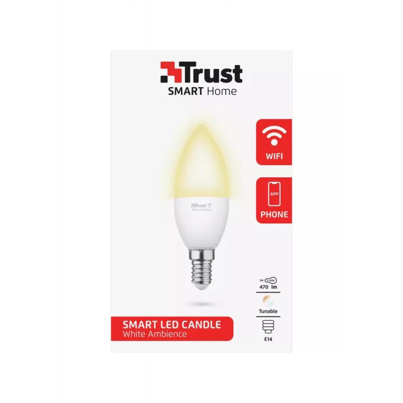 Trust 71284 Smart Lighting Έξυπνος λαμπτήρας Wi-Fi