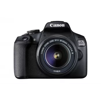 Canon EOS 2000D BK 18-55 IS + SB130 +16GB EU26 κιτ φωτογραφικής μηχανής SLR 24,1 MP CMOS 6000 x 4000 pixel μαύρο