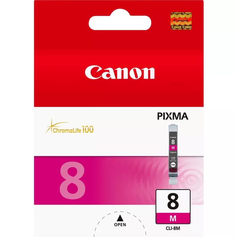 Canon CLI-8M w/Sec μελανοδοχείο 1 τεμ. γνήσιο ματζέντα