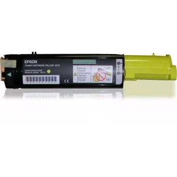 Epson τόνερ Κίτρινο 5k, 5000 σελίδες, Κίτρινο, 1 τεμ. Epson τόνερ Κίτρινο 5k. Απόδοση έγχρωμου τόνερ: 5000 σελίδες, Χρώματα εκτύπωσης: Κίτρινο, Ποσότητα ανά συσκευασία: 1 τεμ.