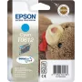 Epson Teddybear ατομική συσκευασία Cyan T0612 DURABrite Ultra μελάνι, Cyan, 8 ml, 1 τεμ.