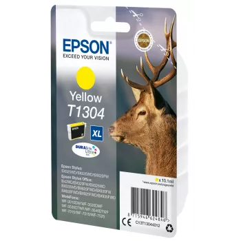 Epson Stag μεμονωμένη συσκευασία κίτρινο T1304 DURABrite Ultra μελάνη