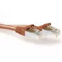 ACT καφέ 30,00 μέτρων SFTP CAT6A καλώδιο patch snagless με βύσματα RJ45