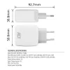 ACT φορτιστής USB-C 65W 2 θυρών με Power Delivery PPS και GaNFast