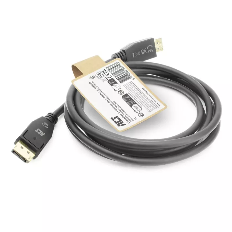 ACT AK4081 καλώδιο DisplayPort 1 m μαύρο