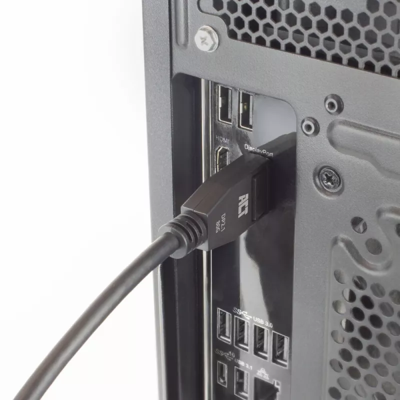 ACT AK4082 καλώδιο DisplayPort 2 m μαύρο