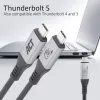 ACT καλώδιο USB4 80Gbps Thunderbolt 5 240W USB Type-C, πιστοποιημένο USB-IF, 1,5 μέτρα