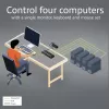 ACT διακόπτης KVM 4 θυρών DisplayPort 4K@60Hz