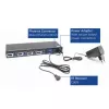 ACT διακόπτης KVM 4 θυρών DisplayPort 4K@60Hz