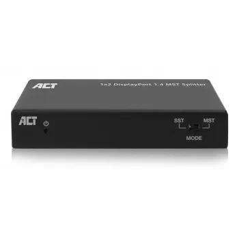 ACT διαχωριστής DisplayPort 1.4 MST 1x2