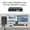 ACT διαχωριστής DisplayPort 1.4 MST 1x2