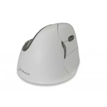 BakkerElkhuizen Evoluent 4 Bluetooth Λευκό, Δεξιόχειρας, Κάθετο σχεδιασμό, Laser, Bluetooth, 2600 DPI, Λευκό