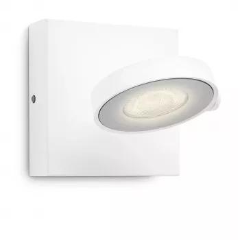 Επιφανειακό LED spot Signify Philips Dimmable Clockwork 6,5W, 500 lm, 2700 K, IP20, Λευκό