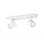 Επιφανειακό φωτιστικό Philips myLiving 5309231P0, GU10 LED 7 W, 2700 K, 255 lm, 2 φώτων, dimmable, λευκό